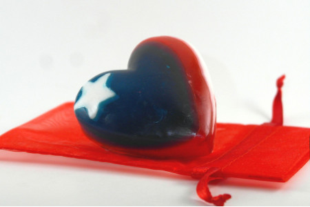 USA Heart HopeSoap